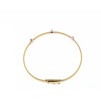 Armband Marco Bicego Dame Masai in Gold Diamante 0.18 Ct BG731-B3 - BG731-B3